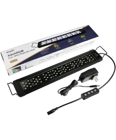 MingDak LED Aquarium Plant Light - Full Spectrum Fish Tank Fixture 1000lm for Freshwater Plants - 18-24'' Timer Switch - Buy Online on GoSupps.com