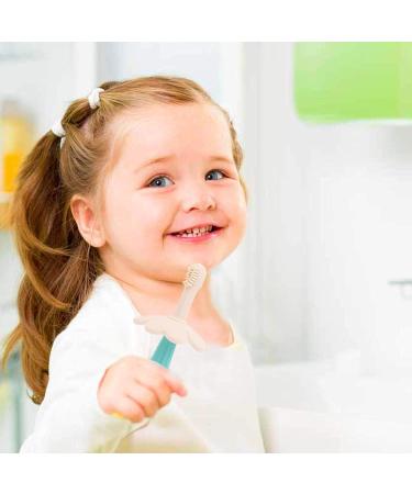 Buy Baby & Children s Toothbrush Set Nano Soft Toothbrush with 3 Replacement Heads for Infants & Toddlers | Gentle Oral Care - Buy Online on GoSupps.com