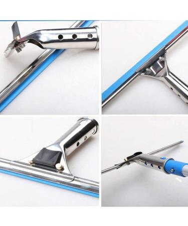 Stainless Steel Glass Scraper Bathroom Squeegee for Shower Cup for Glass Door Cleaner - Buy Online on GoSupps.com