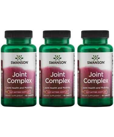 Swanson Fast-Acting Joint Complex 60 Tabs (3 Pack)