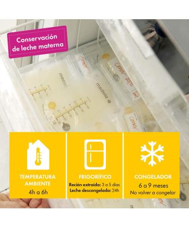 Medela Breast Milk Storage Bags 50 Pack - Spanish Version | Optimal Storage for Breastfeeding Moms | International Shipping - Buy Online on GoSupps.com