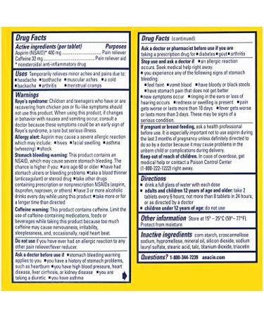 Cheap anacin 3