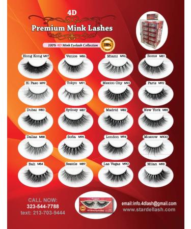 Shop 4D Premium Mink Lashes - Luxury Eyelashes in Mexico City - Worldwide Shipping - Buy Online on GoSupps.com