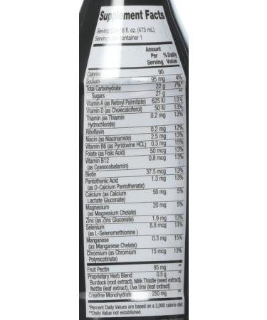 Stuff Detox Liquid Ferocious Fruit 16 oz - Powerful Cleansing Formula - Buy Online on GoSupps.com
