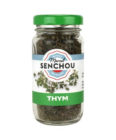 MARCEL SENCHOU - Dried Thyme 16g - Rich in taste Provencal Aromate - Ideal on Marinades, Sauce dishes, Goat/Honey Mixes and I