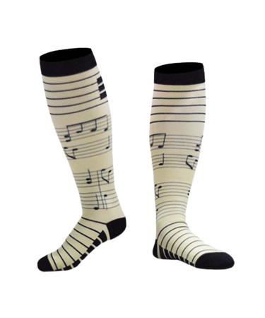 Baoblaze compression stockings sleeves breathable convenient reduce bumps non -slip nylon stockings kneehohe leg support for walking large