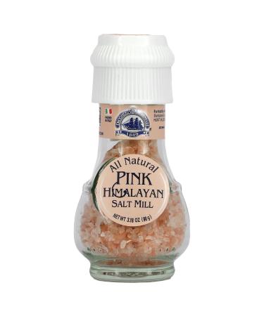 Drogheria & Alimentari All Natural Pink Himalayan Salt Mill 3.18 oz (90 g)