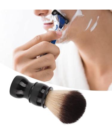 Portable Men's Shaving Brush - Professional Hair Razor Brush with Ergonomic Handle & Soft Nylon Bristles for Beard Care - Buy Online on GoSupps.com