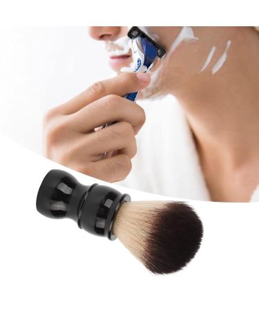 Portable Ergonomic Razor Brush for Men - Soft Nylon Hair Shaving Brush with Resin Handle for Facial Care - Buy Online on GoSupps.com