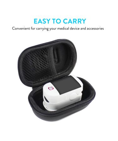 TUDIA EVA Case for Fingertip Pulse Oximeter | Portable Hard Storage for Blood Oxygen Monitor | International Shipping Available - Buy Online on GoSupps.com