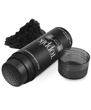 Spread hair for hair compression scatter hair for thinning hair scatter hair for full and dense hair immediate effect on receding rates hair loss and light hair 27.5g (black)