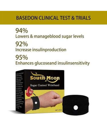 Buy Sugar Bracelet for Blood Sugar Management | 2-Piece Health Wrist Loop | Best Body Care Tool - Buy Online on GoSupps.com