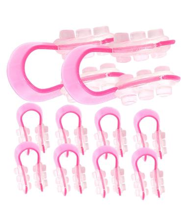 ABOOFAN Lot de 10 Clips Nez U en Plastique L ger Outil de Modelage du Nez Compact et Portable pour Fille et Homme Accessoire Esth tique pour Rehausser et Affiner