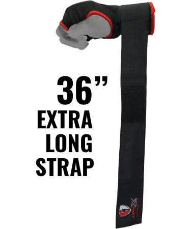 INFINIX SPORTS Boxing Hand Wraps Inner Gel Gloves for Punching  Elasticated Padded Bandages Under Mitts Quick Wraps Men & Women  Fist Protector  Great for MMA Training Black Large/X-Large - Buy Online on GoSupps.com