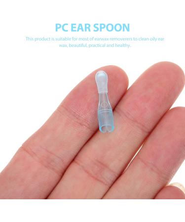 Healifty Ear Cleaner Replacement Tips - 4Pcs Silicone Ear Spoon Tips for Family Health Care - Buy Online on GoSupps.com