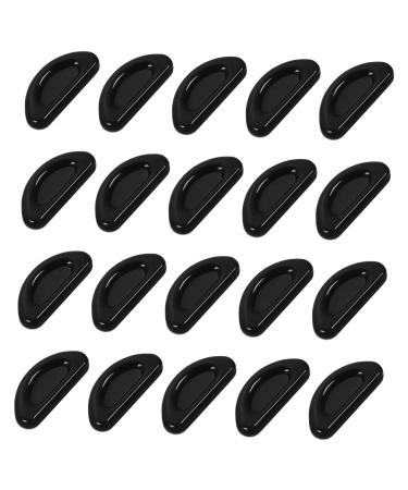 Gleavi 10 pairs of nasal strips air glasses glasses pads belt spectacles spare parts glasses accessories glasses silicone-nose cushions nasal stick sunglasses patch frame tool man pebble gel