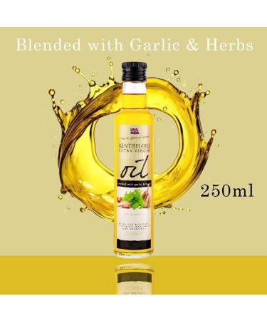 Kentish Oils Extra Virgin Rapeseed Pick N Mix - Choose From 4 Flavours | Blended Lemon Cold Pressed Rapeseed-Oil Blended Jalapeno Chilli Blended Garlic & Herbs Elevate your Cooking - Pack of 4 - Buy Online on GoSupps.com
