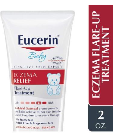 Eucerin Baby Eczema Relief Flare-Up Treatment | Steroid & Fragrance Free | 2 oz. Tube - Buy Online on GoSupps.com