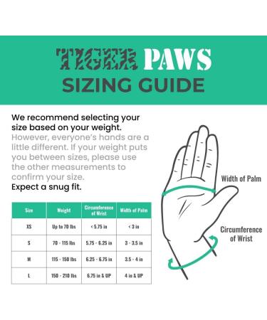 Tiger Paw Authentic Gymnastics Wrist Supports - Competition-Grade Wrist Guards Made in USA - Small Size (69-115 lbs) - Sold in Pairs - Buy Online on GoSupps.com