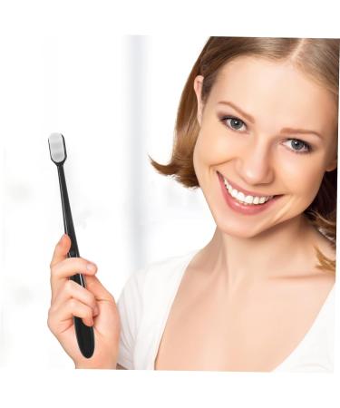 Minkissy 4-Piece Soft Travel Toothbrush Set for Kids - Extra Soft Natural Bristles with Peppermint Flavor - Ideal for Gentle Care of Children's Teeth - Buy Online on GoSupps.com