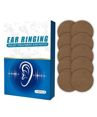 Zhongdawei Ohr-Patch 10 pieces tinnitus ear-patch tinnitus patch for hearing protection hearing loss stickers natural plant paving health care