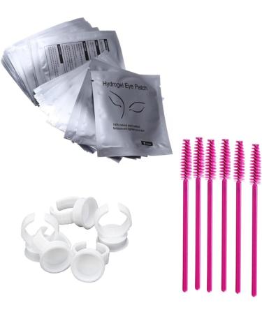 POPETPOP 100 Pairs Eyebrow Brush Eyelash Mascara LintFree Eye Pad Tool Eyeshadow Women Eyelids Glue Holder Tools for Women Cosmetics Artificial Sticker Ms - Buy Online on GoSupps.com