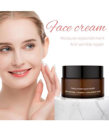 Cr Me Anti-Rides Hydratante Anti-Rides Anti- Ge Claircit Le Teint Nourrit Et Apaise La Peau 30g (1) - Buy Online on GoSupps.com