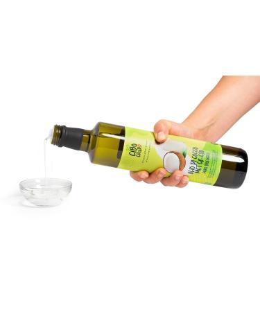Organic MCT Oil 500ml - Cold Pressed Coconut C8 C10 for Keto & Paleo Diets | Vegan & Non-GMO - Buy Online on GoSupps.com