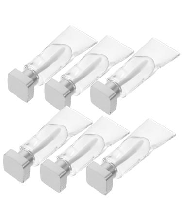 SAFIGLE 8 Tubes Vides de Brillant de Dentifrice 4Ml Mat riau S r Rechargeables pour Maquillage DIY Voyage