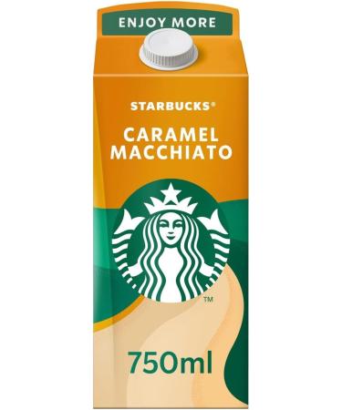 Starbucks Multiserve Caramel Macchiato Iced Coffee 750ml - Delicious Cold Brew for Home Enjoyment - Buy Online on GoSupps.com