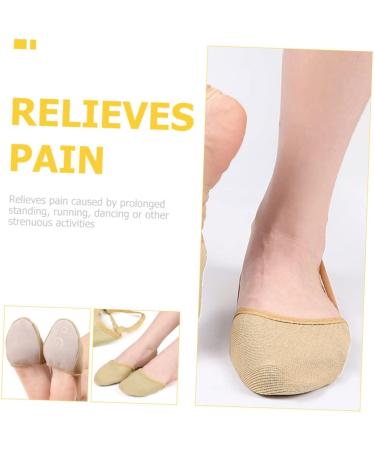 Yoga Toe Protector Insoles for Women - Non-Slip Sock Pads & Sole Protectors for Dance & Yoga - Buy Online on GoSupps.com