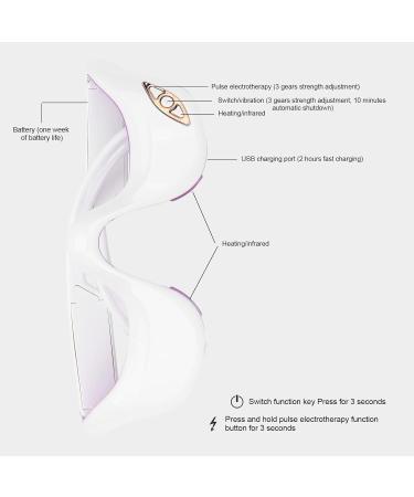 Electric Eye Massager - Heated Vibration Therapy for Eye Fatigue & Dark Circles | Shop Internationally - Buy Online on GoSupps.com