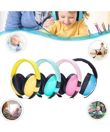 Kids Ear Protection Noise Cancelling Headphones Baby Ear Defenders Adjustable Hearing Protection Earmuffs Safety Earmuffs Noise Reduction for 0-3 Children Sleeping Airplane Light Blue - Buy Online on GoSupps.com