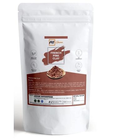 mGanna 100% Natural French Pink Clay Powder 454 g for DIY Facial Masks Face Mask Skin Care Detox For Soap Making Clay French Skincare