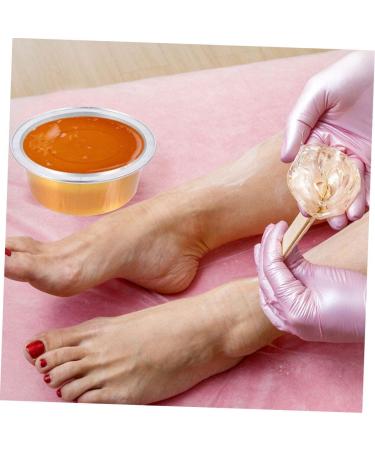 Adocarn 100-Piece Wax Melting Shell Hair Removal Tool Set | Wax Heating Bowl & Chocolate Melter - 5x5cm | Premium Household Tools - Buy Online on GoSupps.com
