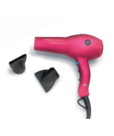 Diva Pro Styling Veloce 3800 Pro Dryer Pink - 2200W Professional Hairdryer with Ionic Conditioning EDT106