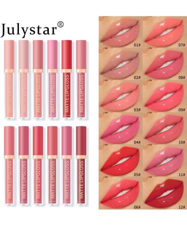 INTEROOKIE Makeup Water Gloss Lip Glaze Mirror Lip Honey Liquid for Natural and Long Lasting Moisturizing Nonfading Lip Color 10 - Buy Online on GoSupps.com