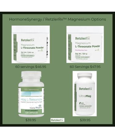 Magnesium L-Threonate Powder with Magtein - Brain Health Support - Mixed Berry Flavor - 60 Servings - Buy Online on GoSupps.com