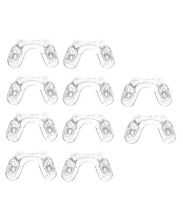 Marmerdo holder 1 set 5 pair of soft silicone-nose pads enlarge nose pads glasses click system small make clear glasses cover matt reading child slipproof pebble gel glasses