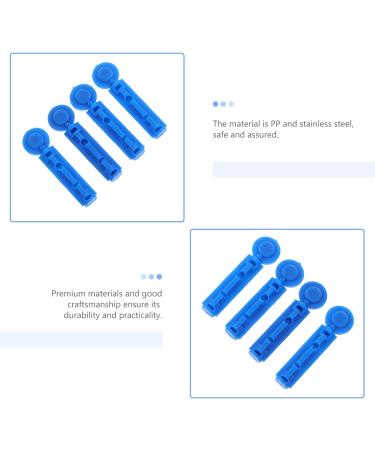 Healifty 200Pcs Safety Lancets - Disposable Blood Collection Needles for Glucose Testing - Buy Online on GoSupps.com