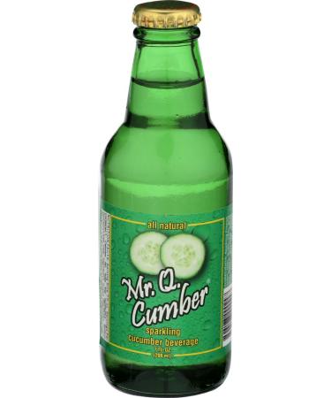 Mr Q Cumber Soda Cucumber, 7 fl oz
