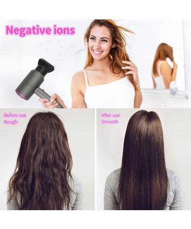 CASAMAA Professional Ionic Hair Dryer Hairdryer Powerful AC Motor Quick Drying with 2 Speed 3 Heat Setting Cool Shot Button with 1 Diffuser & 2 Concentrator for Women Man (Gray) Grey - Buy Online on GoSupps.com