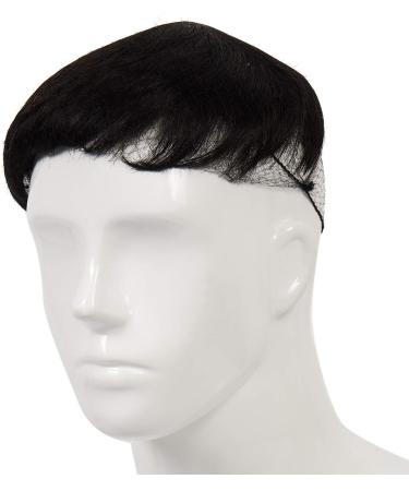 Men'S Handmade Wigs Natural Fluffy Invisible Replacement Hairpiece Men'S Overhead Replacement Block - Buy Online on GoSupps.com