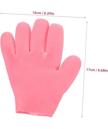 Ipetboom 2 Pairs Moisturizing Gloves Lotion Mittens Sleep Gloves for Dry Hand Gloves for Sleeping Moisturizing Hand Gloves Dry Hand Gloves Full Foot Cover Silica Gel Pink Soft Miss - Buy Online on GoSupps.com