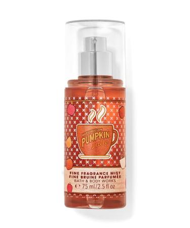 Bath & Body Works Mashmallow Pumpkin Latte Fine Fragrance Mist Travel Size Mini Purse Spray 2.5 Ounce (Mashmallow Pumpkin Latte) Mashmallow Pumpkin Latte 2.5 Fl Oz (Pack of 1)