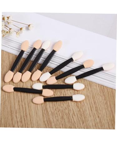 Ipetboom 40pcs Sponge Stick Eyeshadow Eye Shadow Photocard Holder Makeup Cosmetic Double Head Primer Brush - Buy Online on GoSupps.com