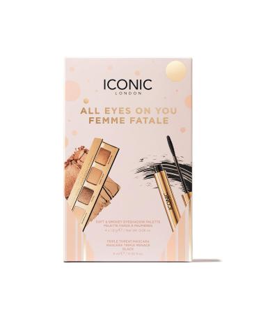 ICONIC LONDON All Eyes on You Makeup Set - Glow & Radiant Look Vegan & Cruelty-Free Perfect Gift for Any Occasion - Buy Online on GoSupps.com