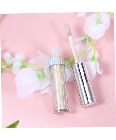 WOONEKY 3pcs Women Makeup Star Light Eyeshadows Glitter Eyeshadow Glow Liquid Eyeliners Eye Shadow Golden - Buy Online on GoSupps.com