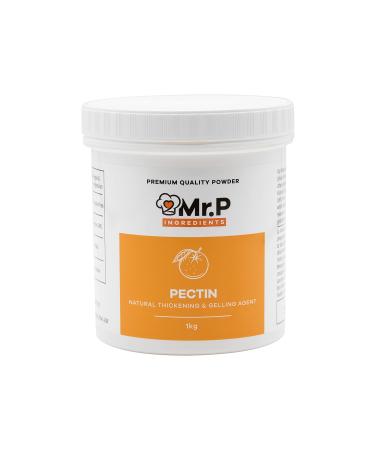 Mr.P Ingredients Pectin 1Kg NH Powder Ideal for Jams Marmalades Chutney Fruit Jellies Fruit Compote Gelling Agent Vegan Vegetarian Halal Kosher Gluten Free Pectin 1 kg (Pack of 1)