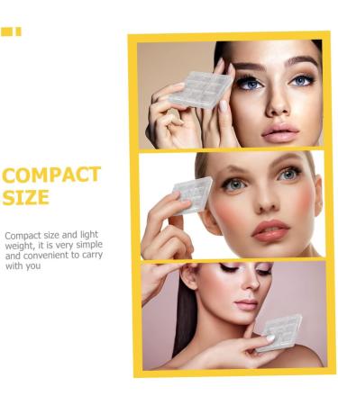 Mikinona Makeup Pallets Lip 3pcs Boxes Eye Shadow Box Lipstick Plate Travel Make up Empty Eyeshadow Empty Highlighters Container - Buy Online on GoSupps.com